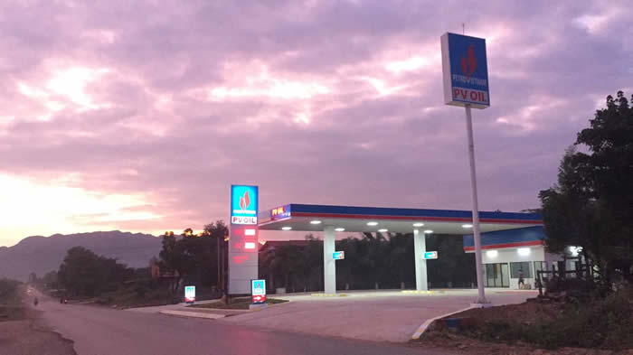 Hệ thống cửa hàng Xăng dầu PV Oil