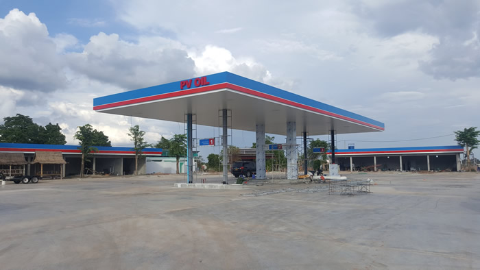 Hệ thống cửa hàng Xăng dầu PV Oil